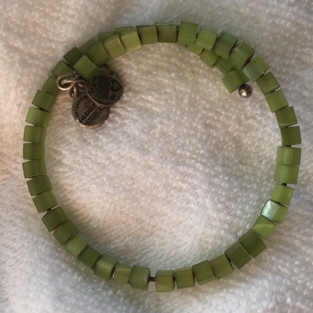 Alex and Ani green Bracelet